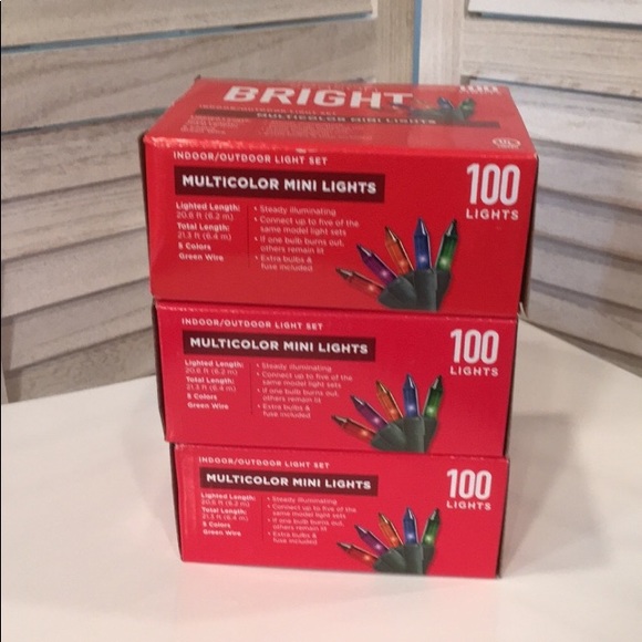 Mulit-Color Lights Bundle - NWT 300 Lights Total - Picture 4 of 9